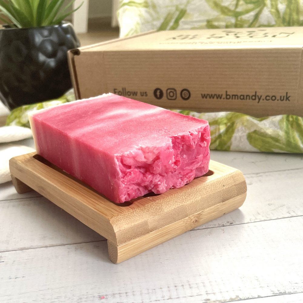 rosehip and olive oil soap bar