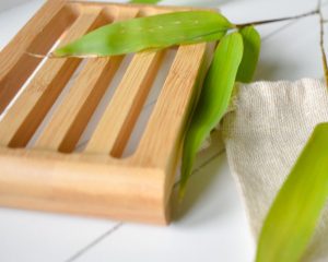 bamboo soap dish