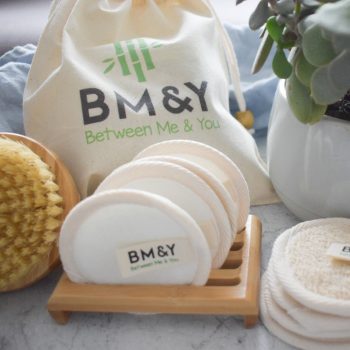 BM&Y organic bamboo cotton reusable skincare collection